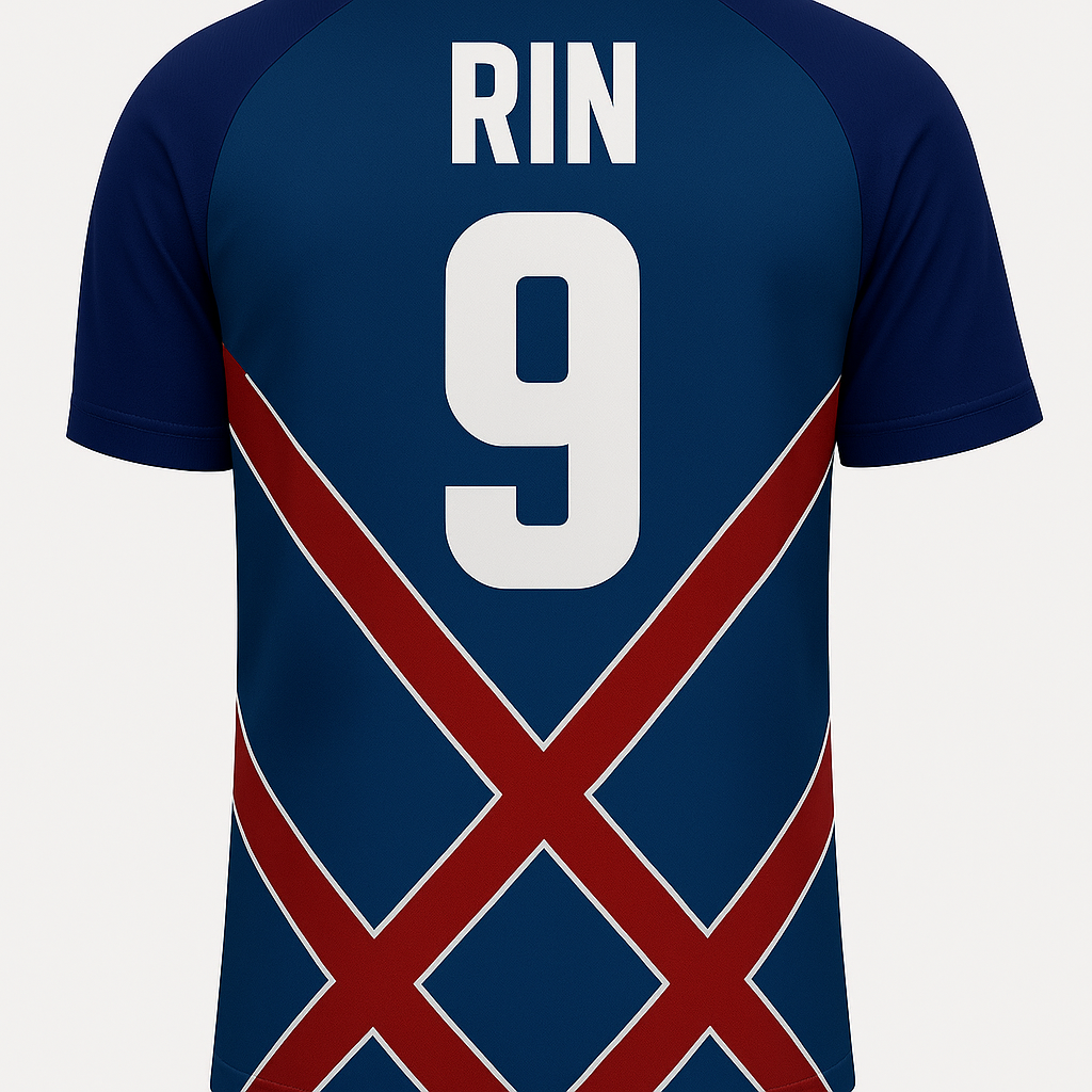 P.X.G Football Club Jersey | Dark Blue Round Neck T-Shirt for Men